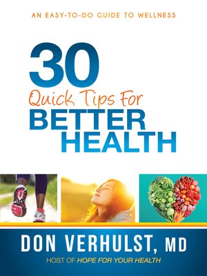 cover image of 30 Quick Tips for Better Health